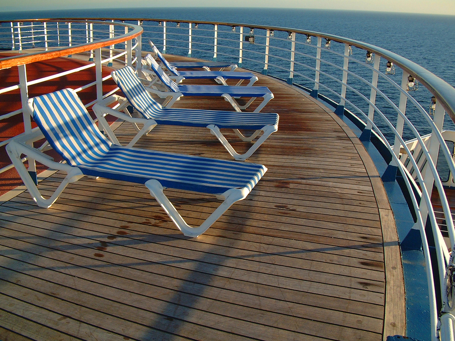 Cruise Ship Deck Chairs