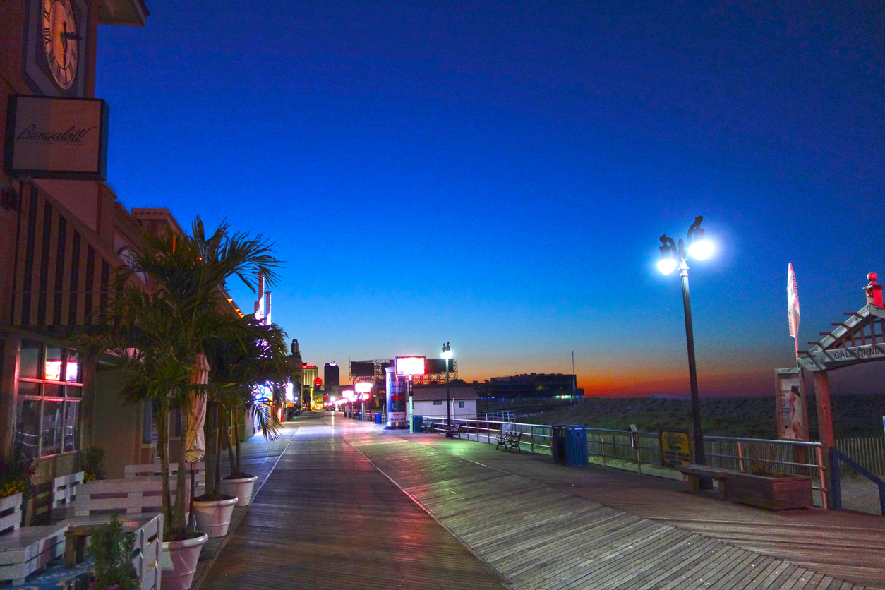 Sunrise Scene, Atlantic City, NJ