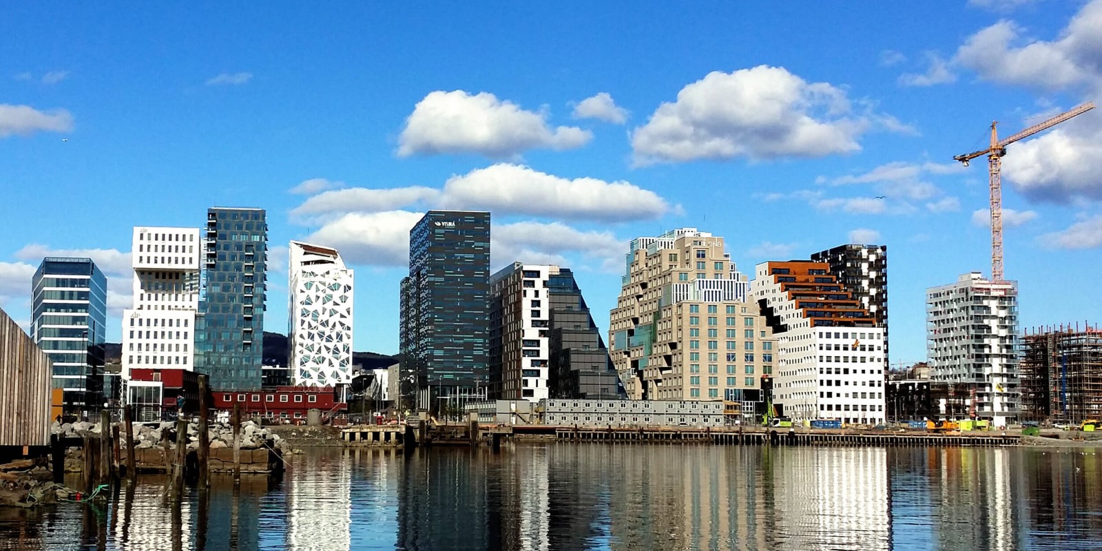 Norway - Oslo - Barcode Buildings