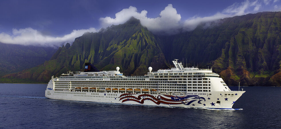 NCL Cruise Line, Pride of America, Na Pali Coast, Kauai, Hawaii