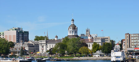 City Of Kingston Ontario Canada from the Water