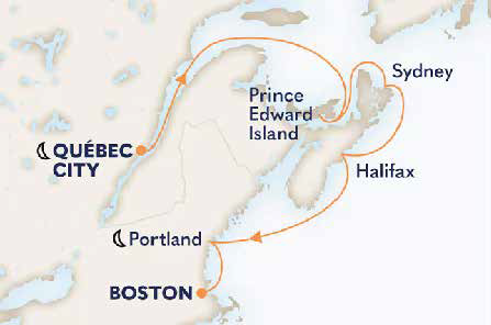 NewEnglandCruiseRoute